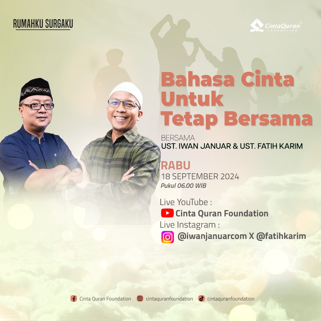 Bahasa Cinta Untuk Tetap Bersama